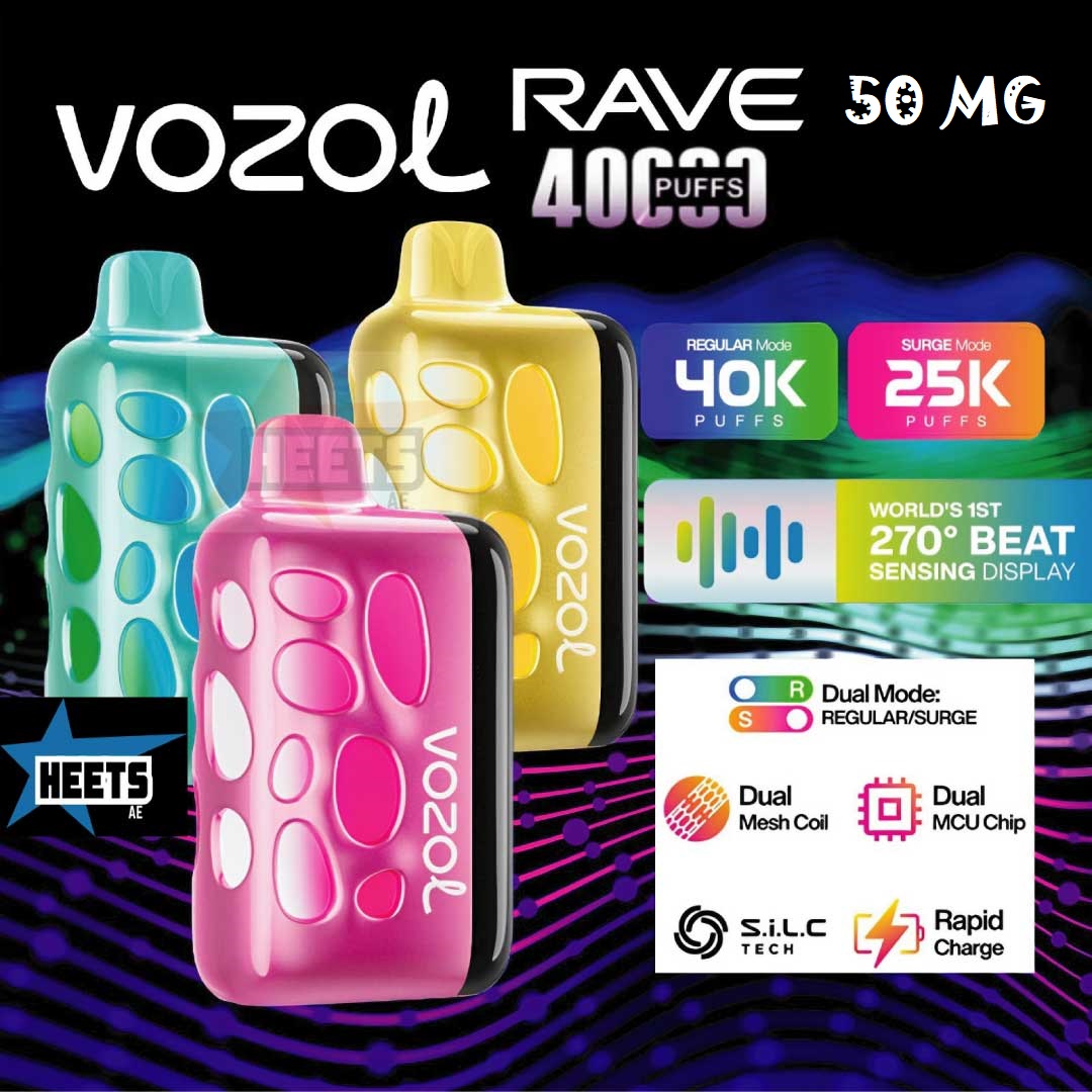 VOZOL RAVE 40000 PUFFS - Image 2