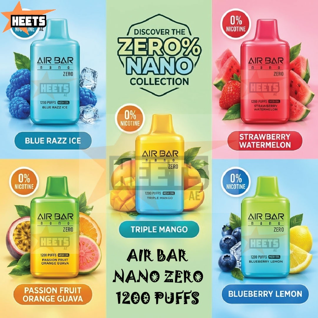 AIR BAR NANO ZERO 1200 PUFFS - Image 2